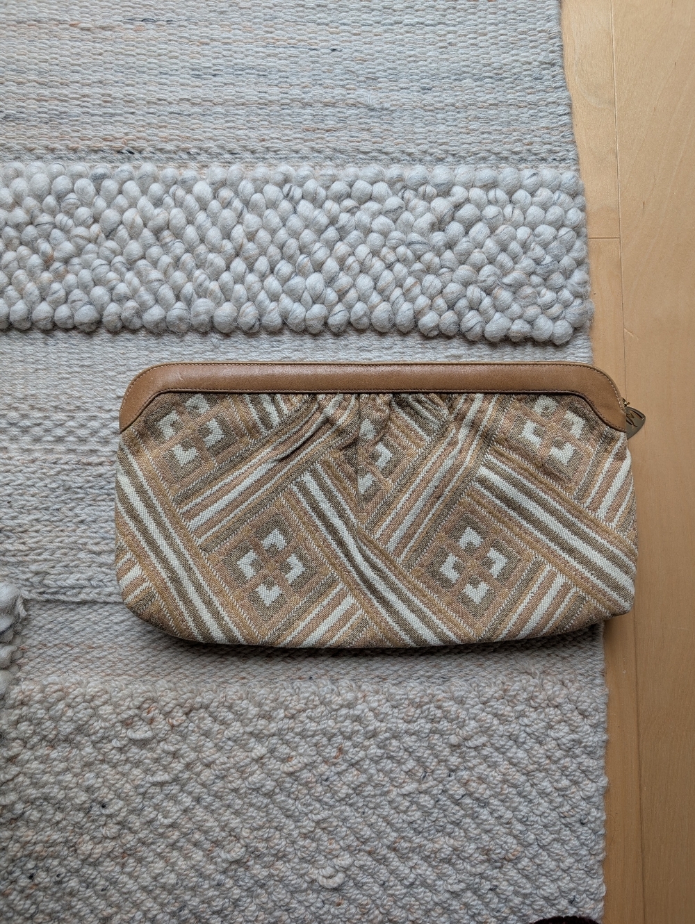 Morris Moskowitz Vintage Tapestry Clutch
